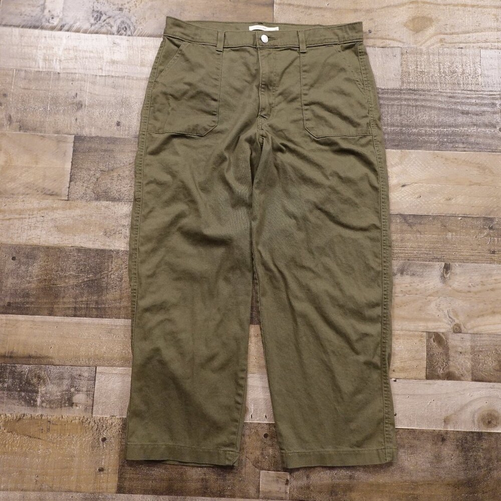 Levi's Utility Pants - Women's Size 32 x 27 - Olive Green
